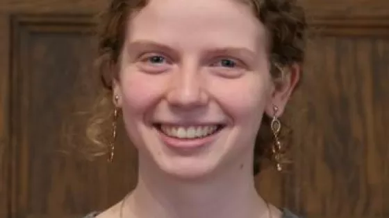 Danika Warkentin, a junior at Canadian Mennonite University, is the grand prize winner of the 2022 C. Henry Smith Peace Oratorical Contest.