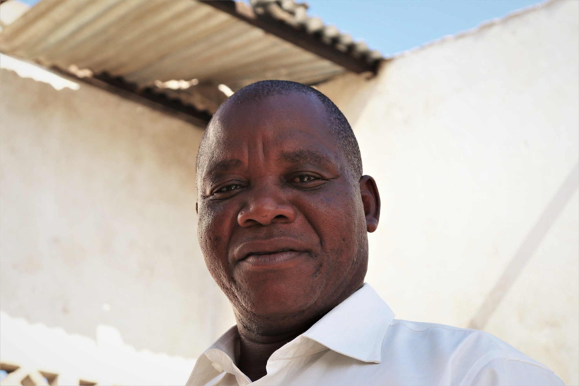 A portrait of a man in Mozambique 
