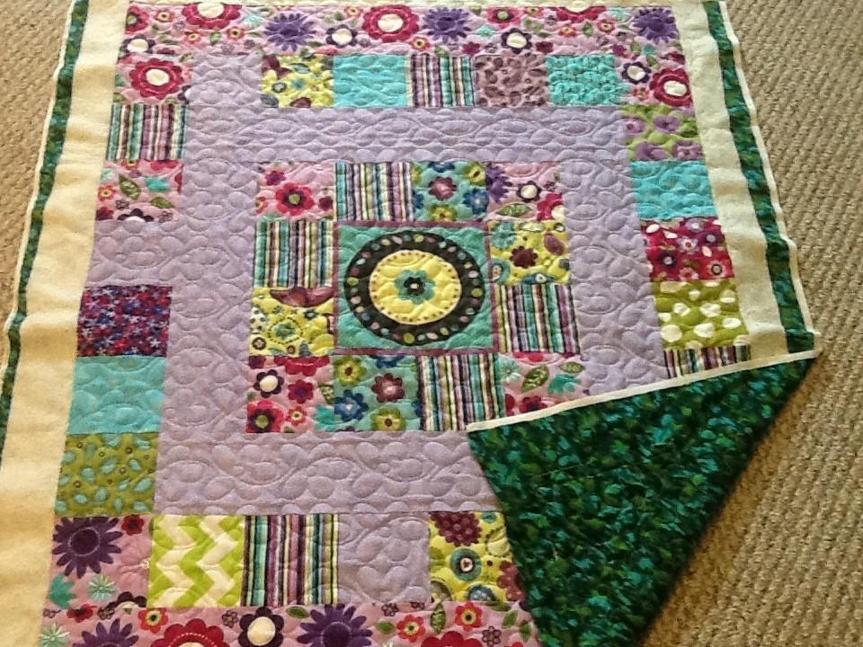 A colorful quilt