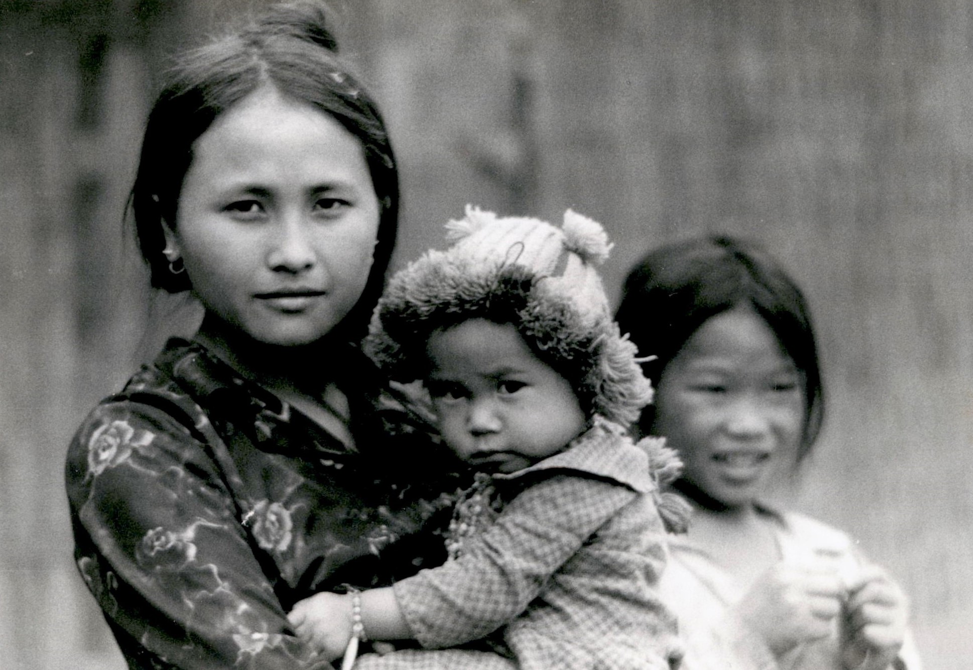 A mother and her children take refuge in a camp in Kampuchea (now Cambodia) in 1979.MCC began working in Kampuchea in 1979 as it emerged from four years of devastation brought about by Khmer Rouge