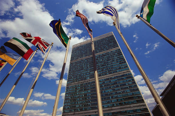 UN HQ Secretariat building in New York City