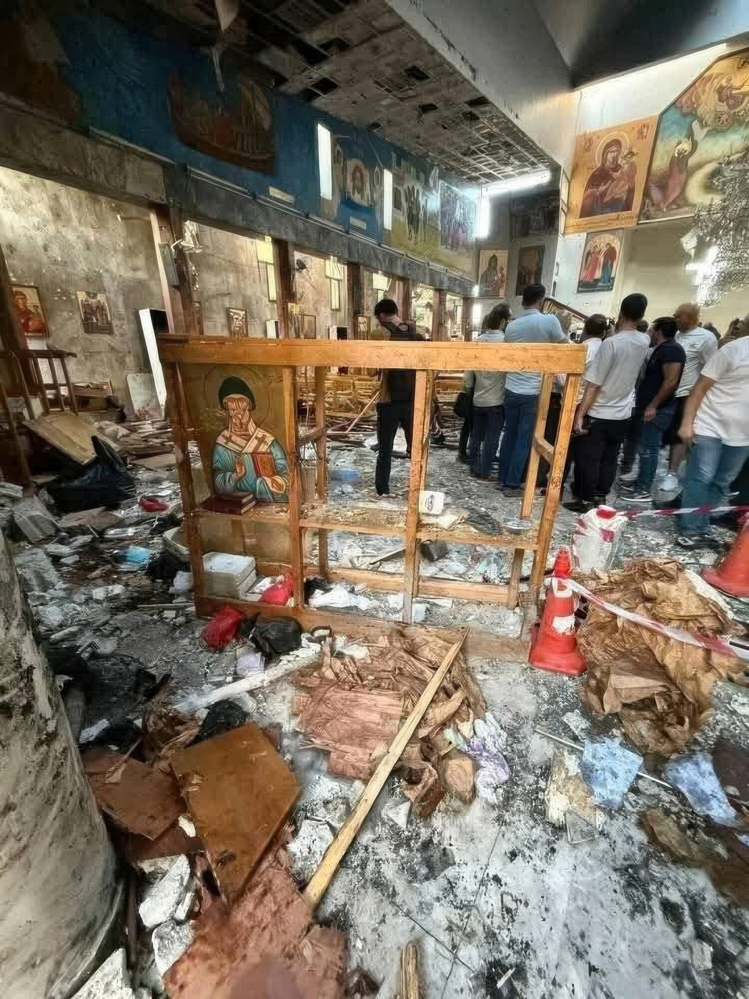 Syria bombed church 2