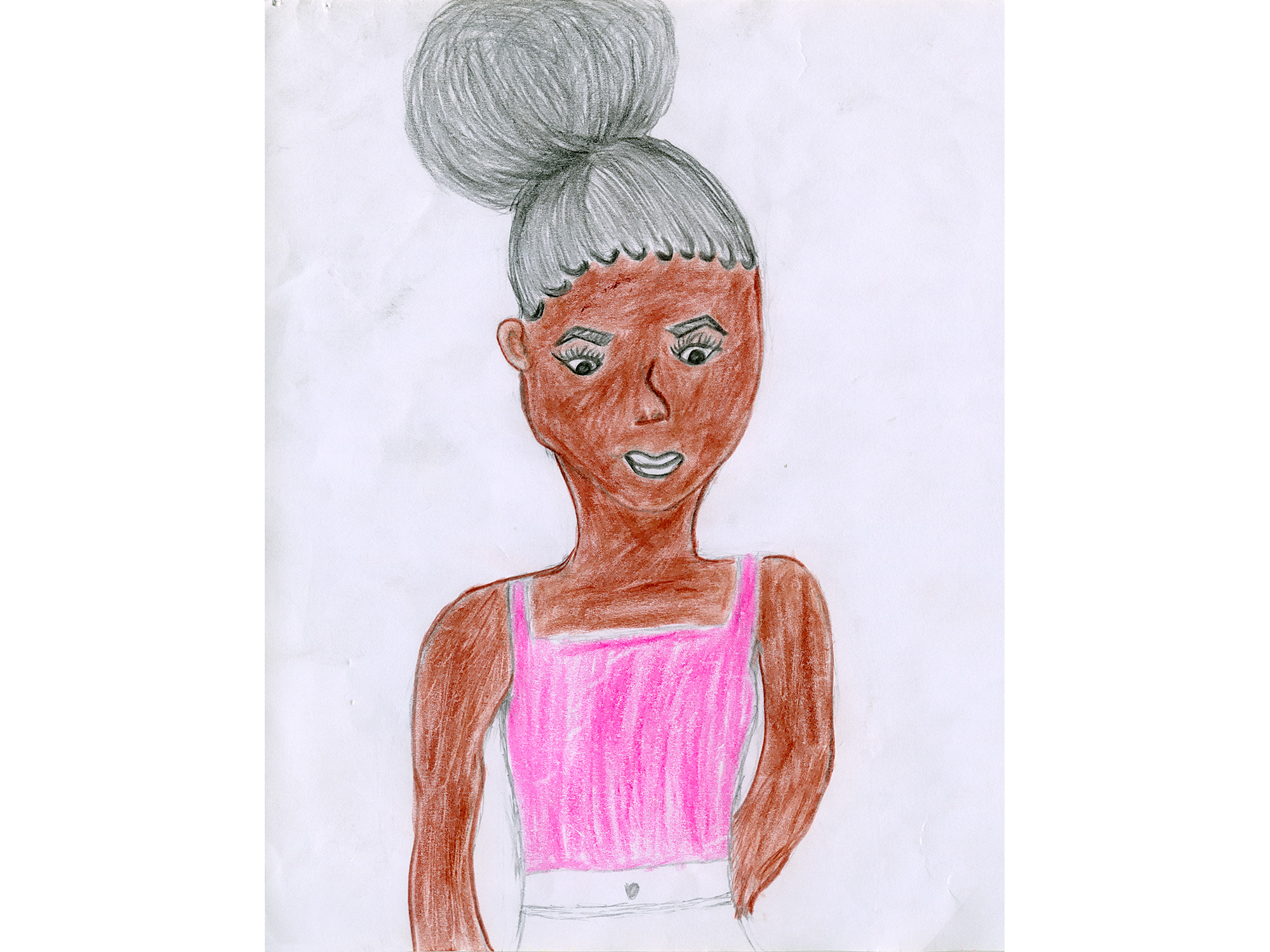 self-portrait of a girl 