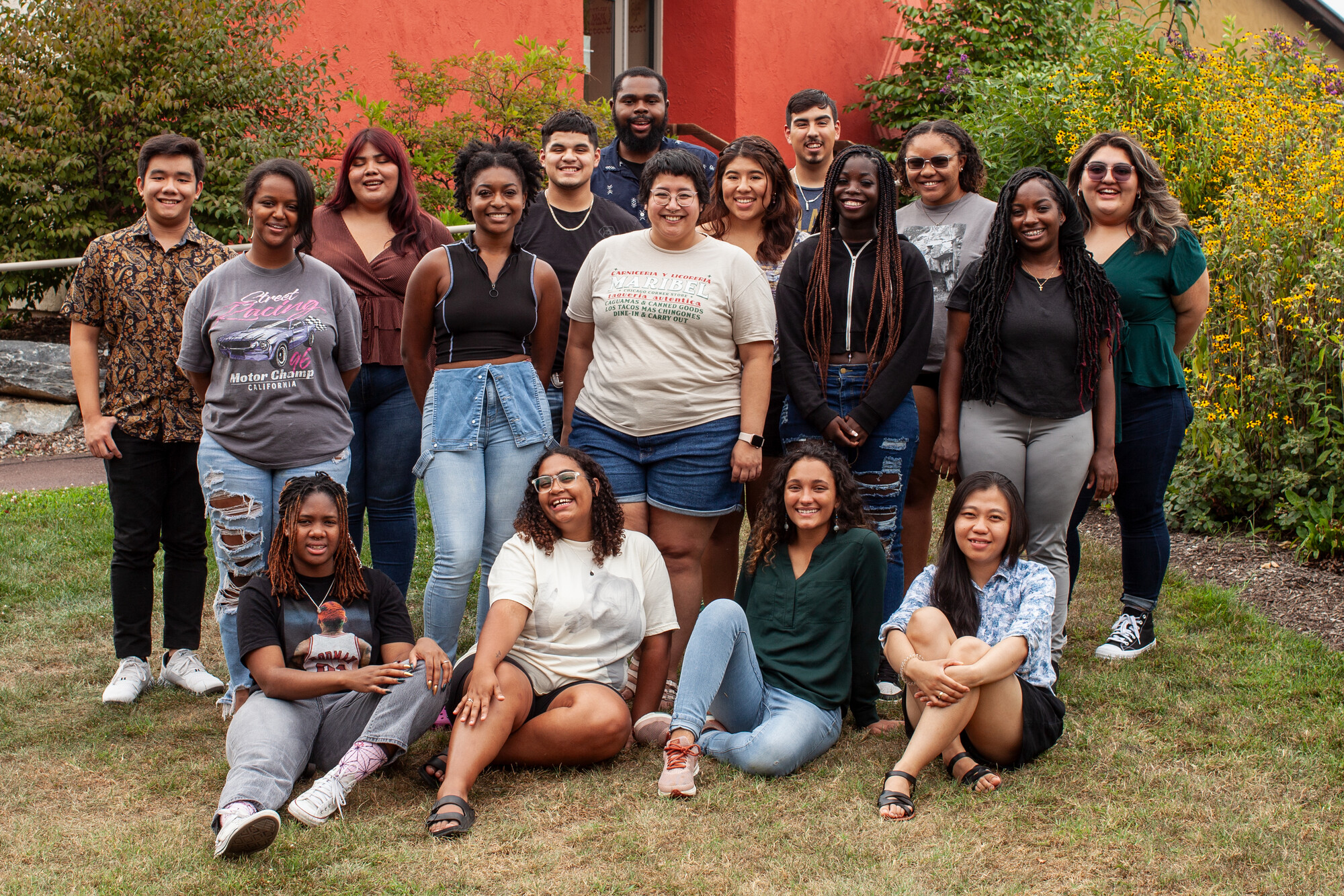 Summer service group photo