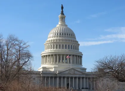 Capitol Building in winter