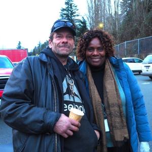 A man and woman smiling for a photo together