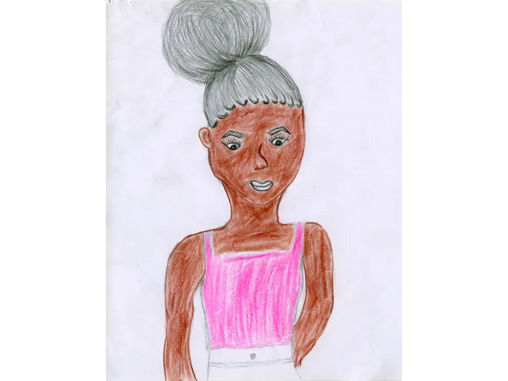 self-portrait of a girl 