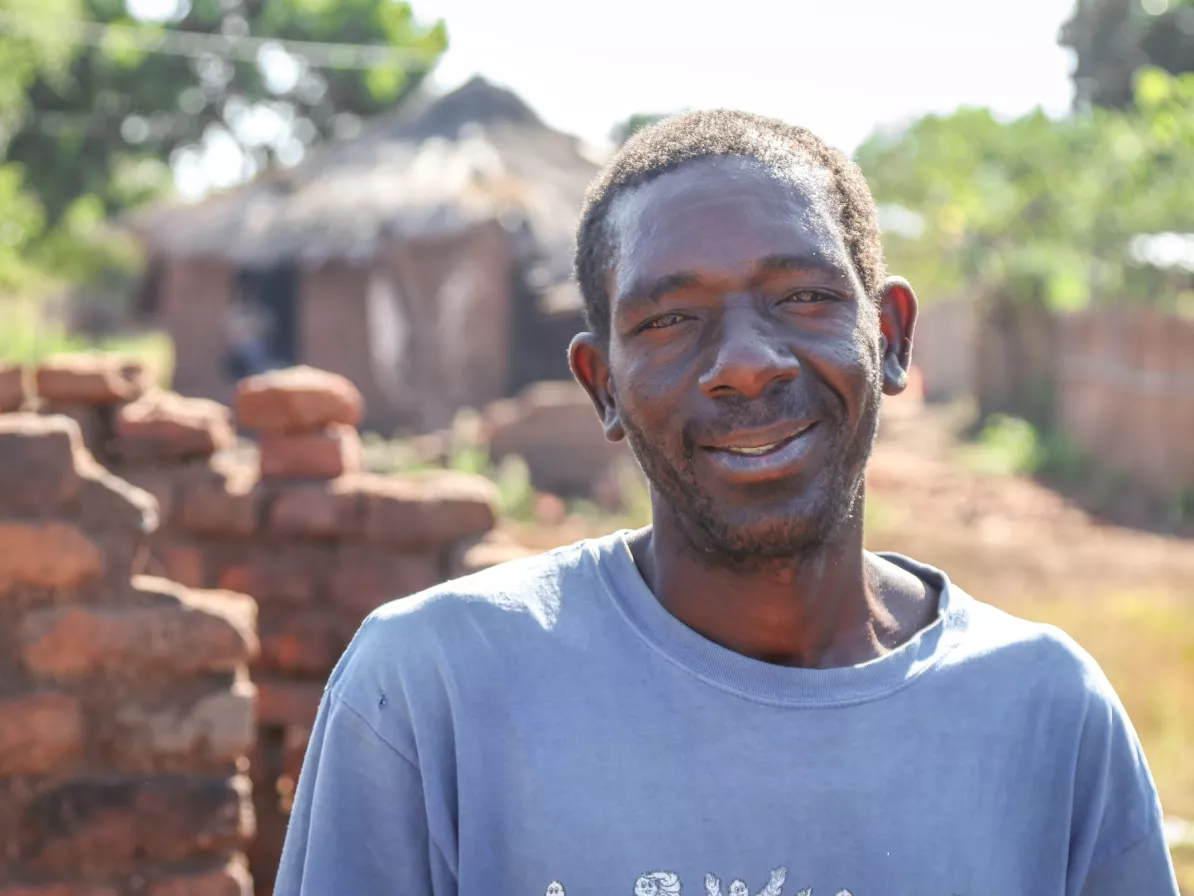 A man smiling for a photo