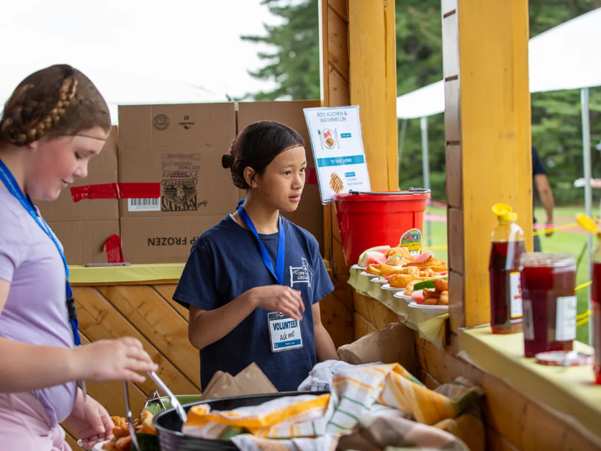 relief sale volunteers