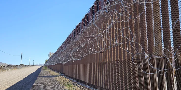 Southern Arizona and Sonora, Mexico Border Wall