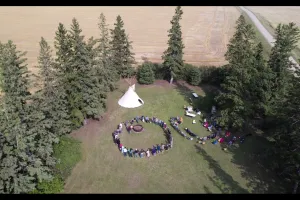 Overhead image of Stoney Knoll