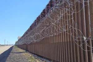 Southern Arizona and Sonora, Mexico Border Wall