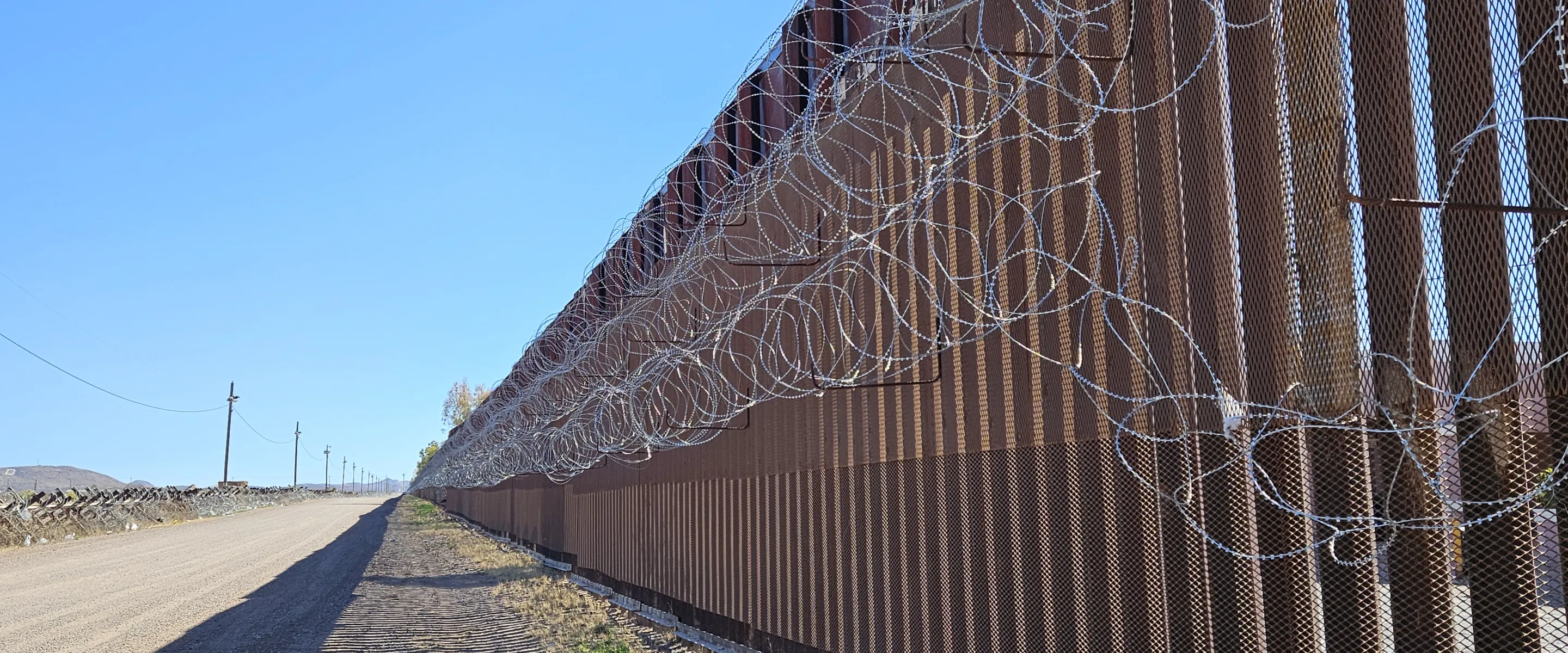Southern Arizona and Sonora, Mexico Border Wall
