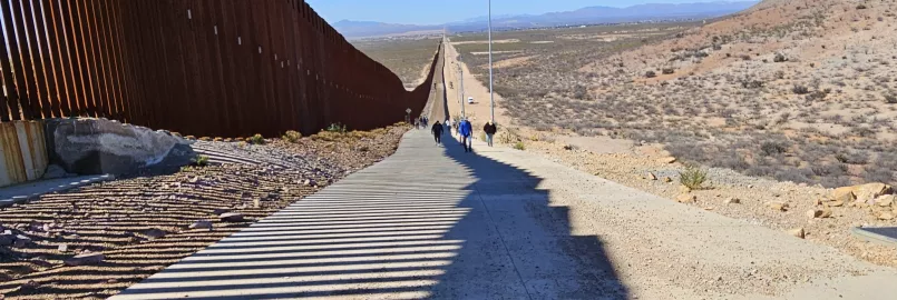 Mexico/US border wall