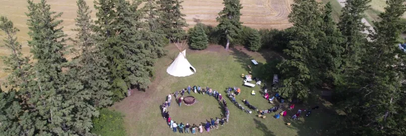 Overhead image of Stoney Knoll