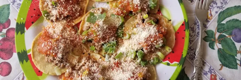 Dish of food from Guatemala