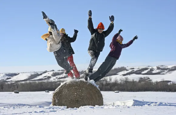 MCC International Volunteer Exchange Program (IVEP) participants enjoy the snow in Canada in 2006.

The International Volunteer Exchange Program (IVEP) is a yearlong work and cultural exchange oppor