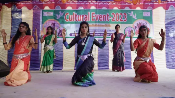 Cultural event dancers