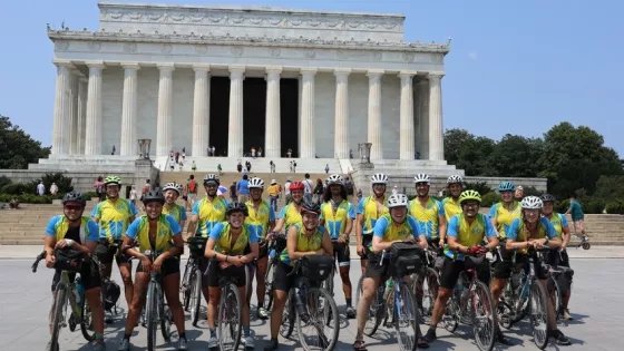 CSCS cross-country Climate Riders arrived to Washington, DC at the end of their cross-country bike trip on July 28, 2021. With support from MCC's Washington Office, they met with their elected officia