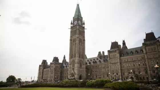 Parliament Hill (Centre Block), in Ottawa, Ontario, Canada.