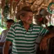 Eduardo Rodríguez at his home in San Jacinto, Vereda Brasilar, Colombia. Rodríguez has learned agroforestry techniques from Sembrandopaz that have helped him establish a thriving farm after being displaced as a result of the armed conflict in this region of Colombia.